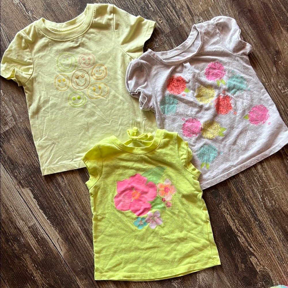 18 months graphic tee bundle